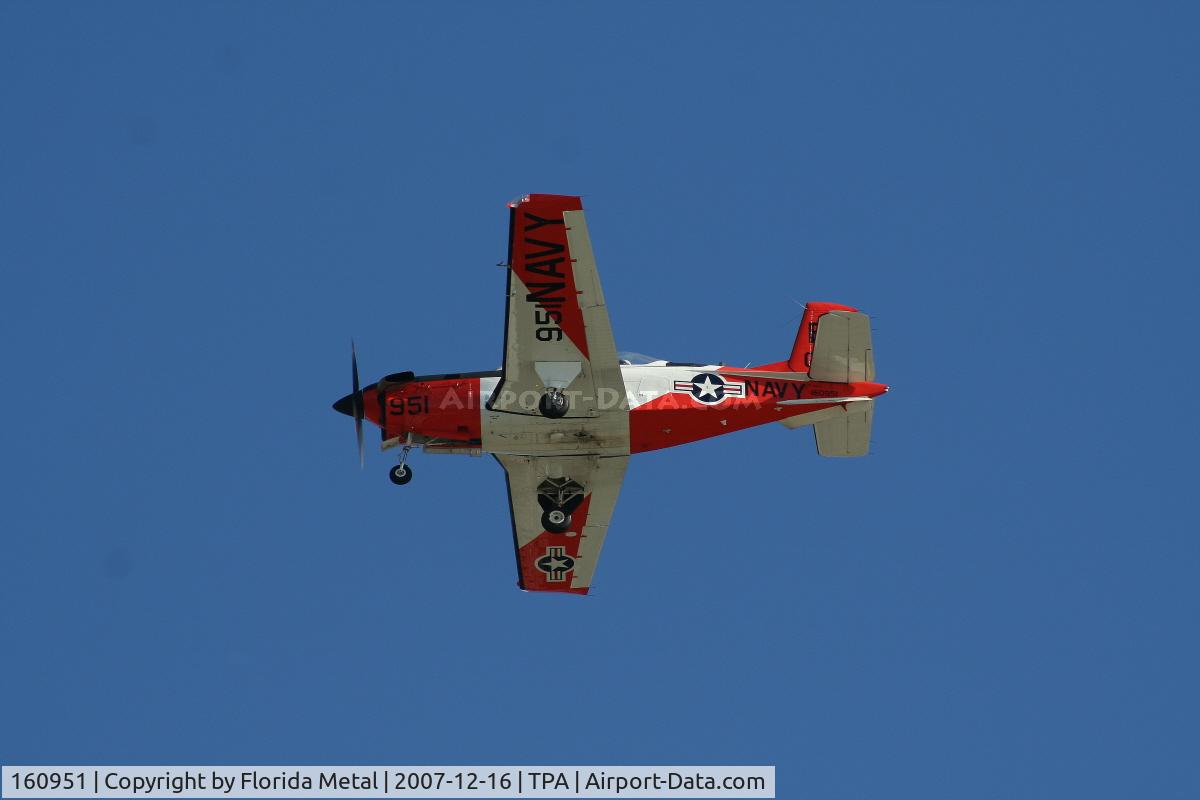 160951, Beech T-34C Turbo Mentor C/N GL-137, T-34C Mentor