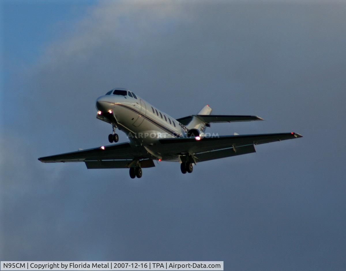 N95CM, 1981 Hawker Siddeley HS.125 Series 700A C/N 257156, HS700