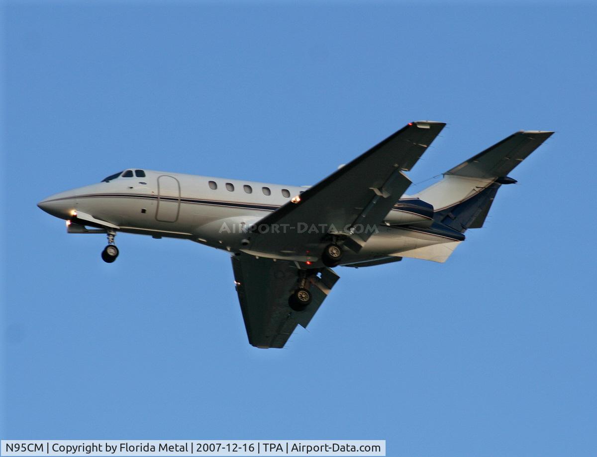 N95CM, 1981 Hawker Siddeley HS.125 Series 700A C/N 257156, HS700