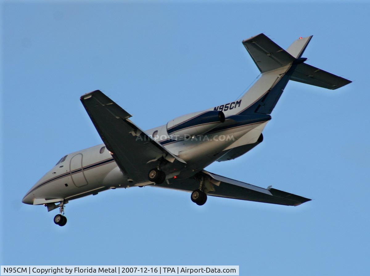 N95CM, 1981 Hawker Siddeley HS.125 Series 700A C/N 257156, HS700