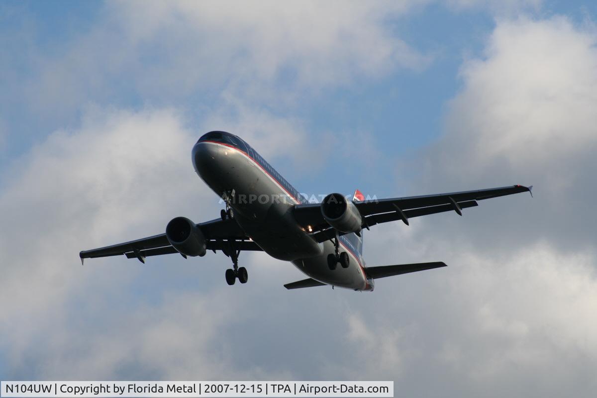 N104UW, 1999 Airbus A320-214 C/N 0863, US Airways