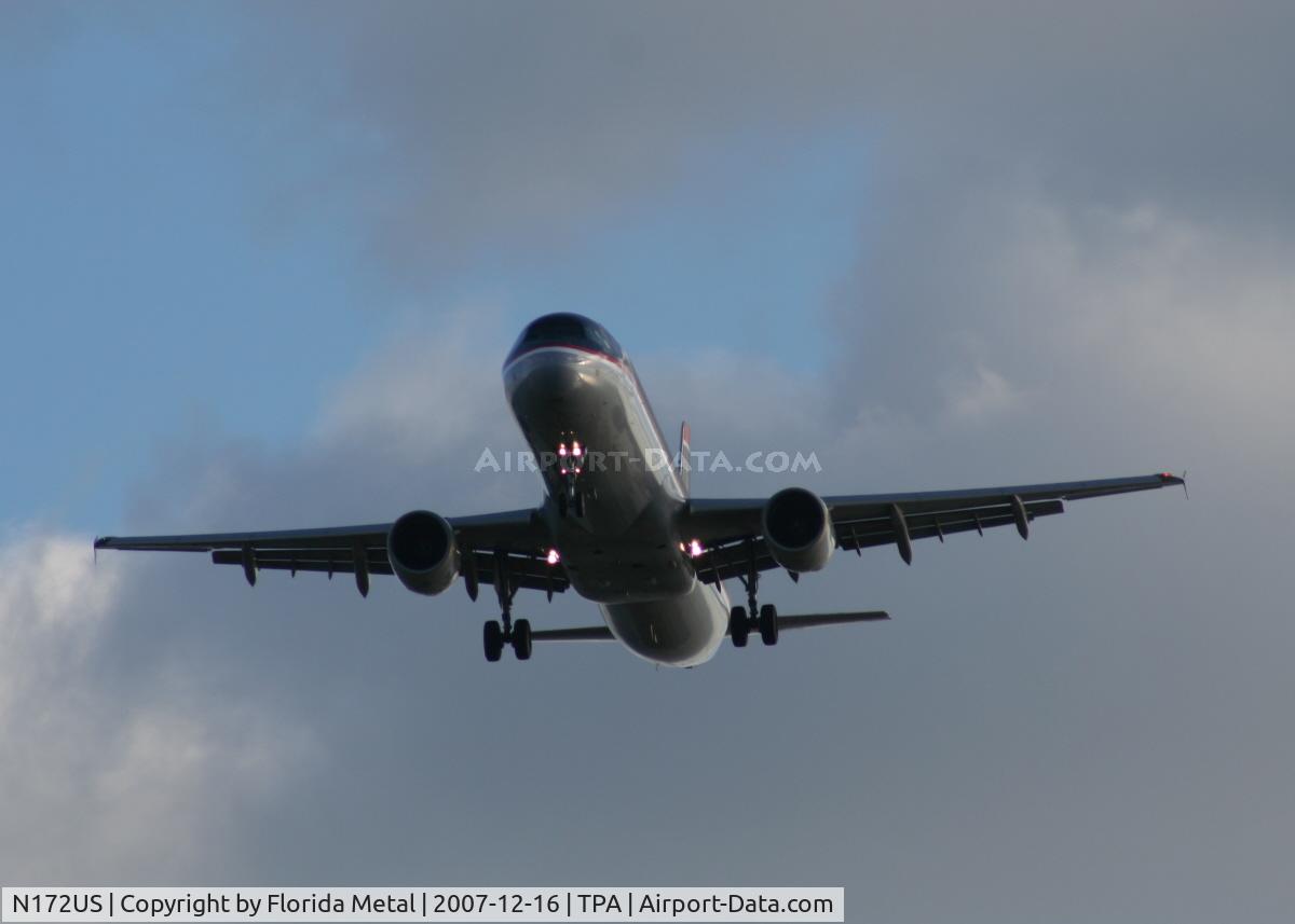 N172US, 2001 Airbus A321-211 C/N 1472, US Airways