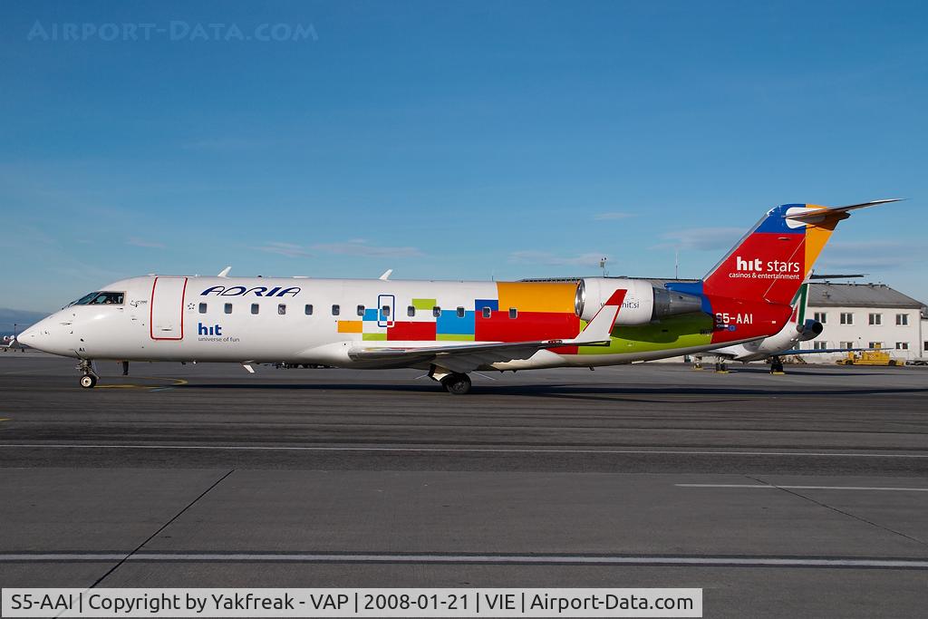 S5-AAI, 1998 Canadair CRJ-200LR (CL-600-2B19) C/N 7248, Adria AIrways Canadair Regionaljet