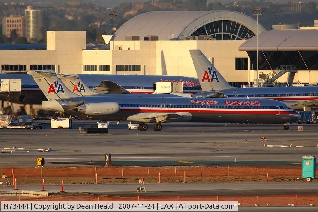 N73444, 1987 McDonnell Douglas MD-82 (DC-9-82) C/N 49470, American Airlines 