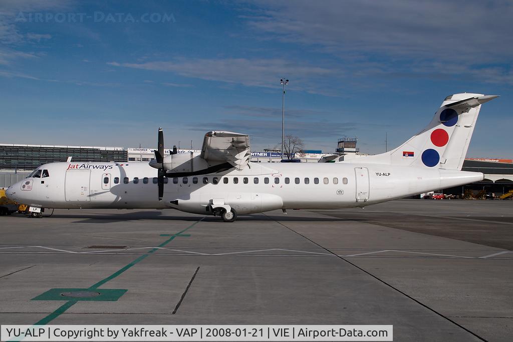 YU-ALP, 1990 ATR 72-202 C/N 189, JAT ATR72