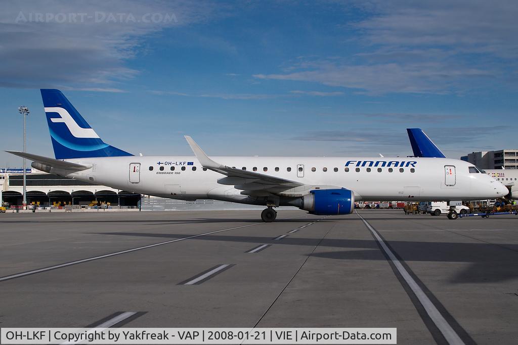 OH-LKF, 2007 Embraer 190LR (ERJ-190-100LR) C/N 19000066, Finnair Embraer 190