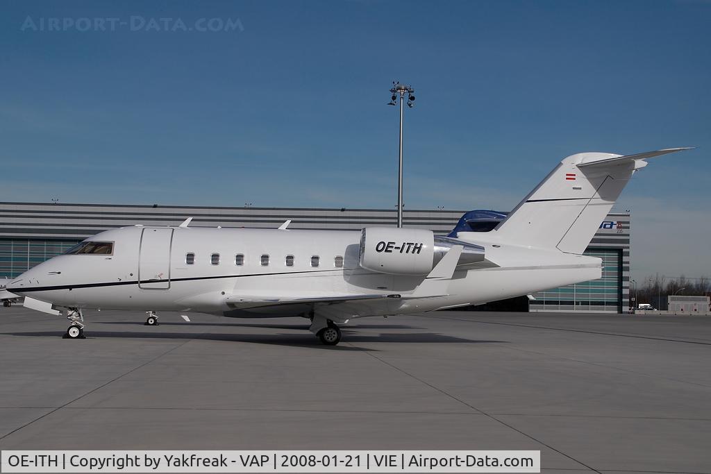 OE-ITH, 2005 Bombardier Challenger 604 (CL-600-2B16) C/N 5636, Map Jets CL600 Challenger