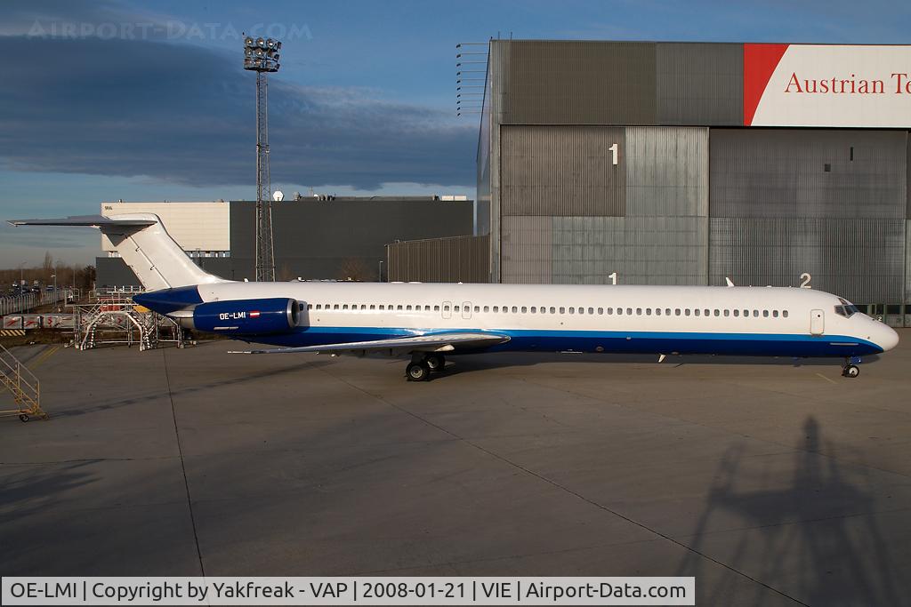 OE-LMI, 1988 McDonnell Douglas MD-83 (DC-9-83) C/N 49823, Map Jets MD80