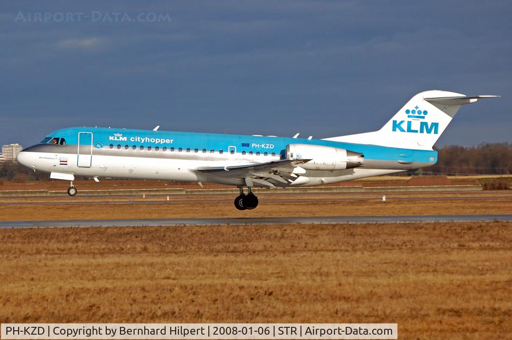 PH-KZD, 1997 Fokker 70 (F-28-0070) C/N 11582, F-70 of the KLM cityhopper