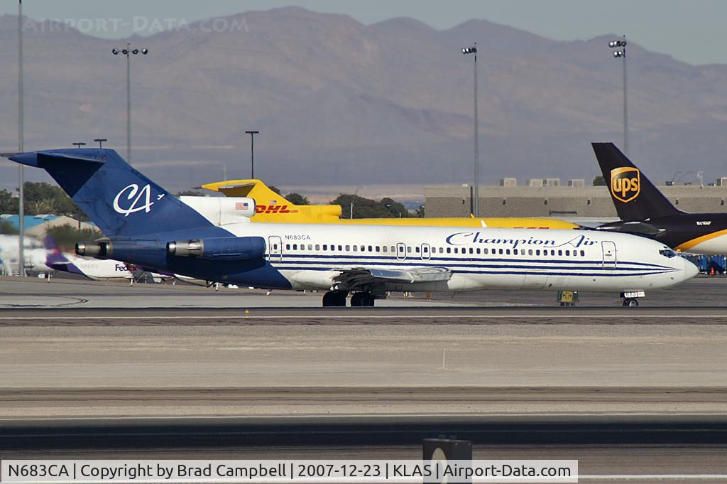 N683CA, 1981 Boeing 727-2S7 C/N 22490, Champion Air / 1981 Boeing 727-2S7