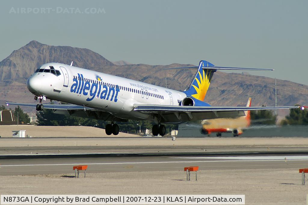 N873GA, 1988 McDonnell Douglas MD-83 (DC-9-83) C/N 49658, Allegiant Air / 1988 McDonnell Douglas MD-83
