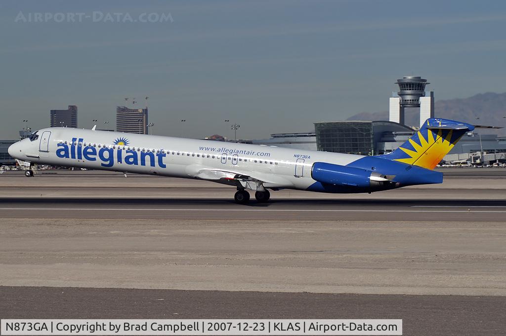 N873GA, 1988 McDonnell Douglas MD-83 (DC-9-83) C/N 49658, Allegiant Air / 1988 McDonnell Douglas MD-83