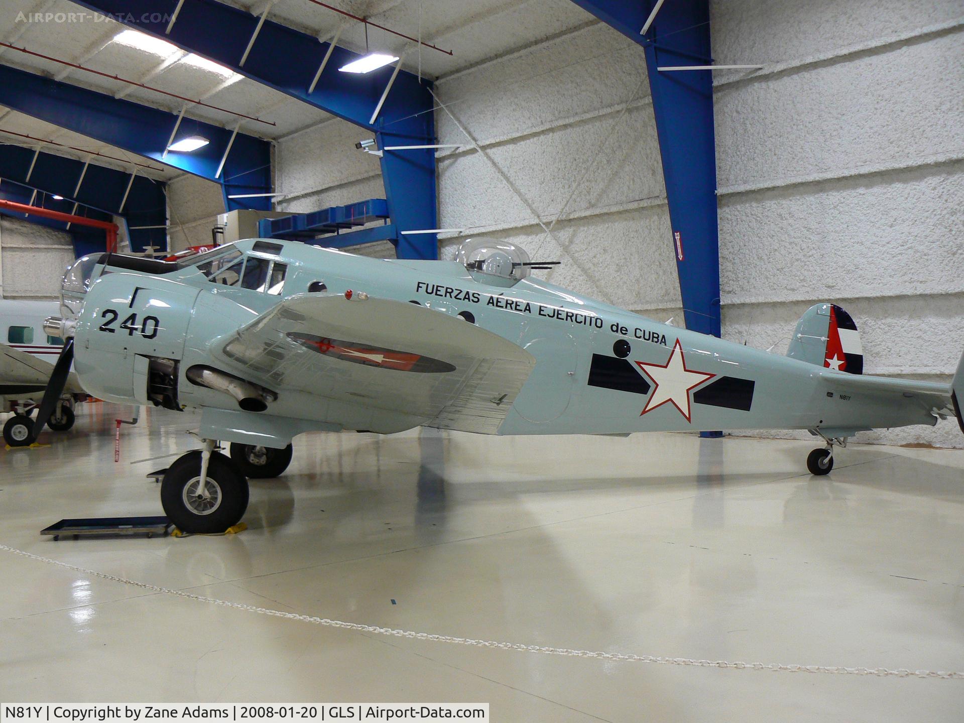 N81Y, 1942 Beech AT-11 Kansan C/N 3743, Lone Star Flight Museum