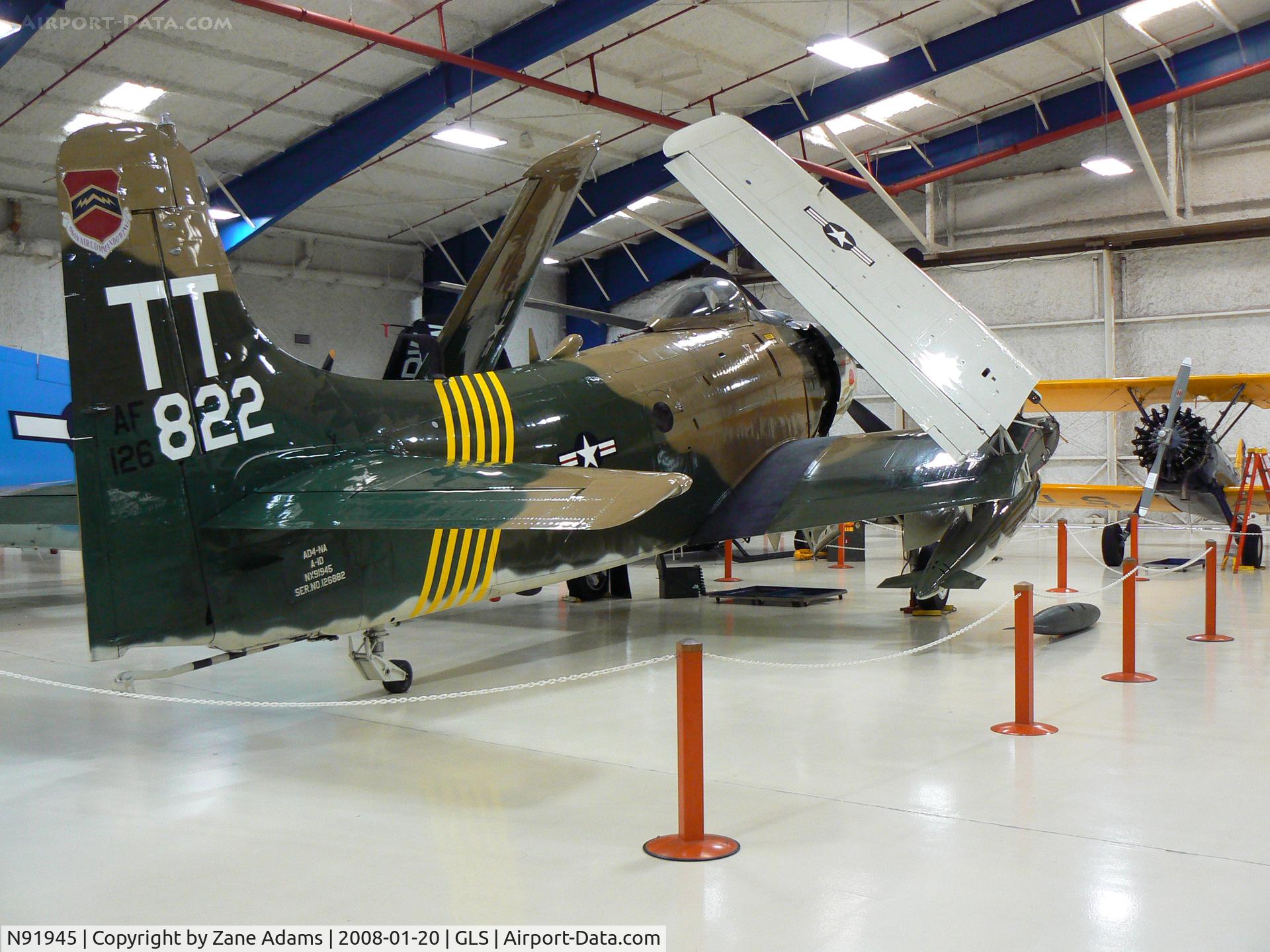 N91945, 1952 Douglas AD4-DW C/N 126882-SF85, Lone Star Flight Museum
