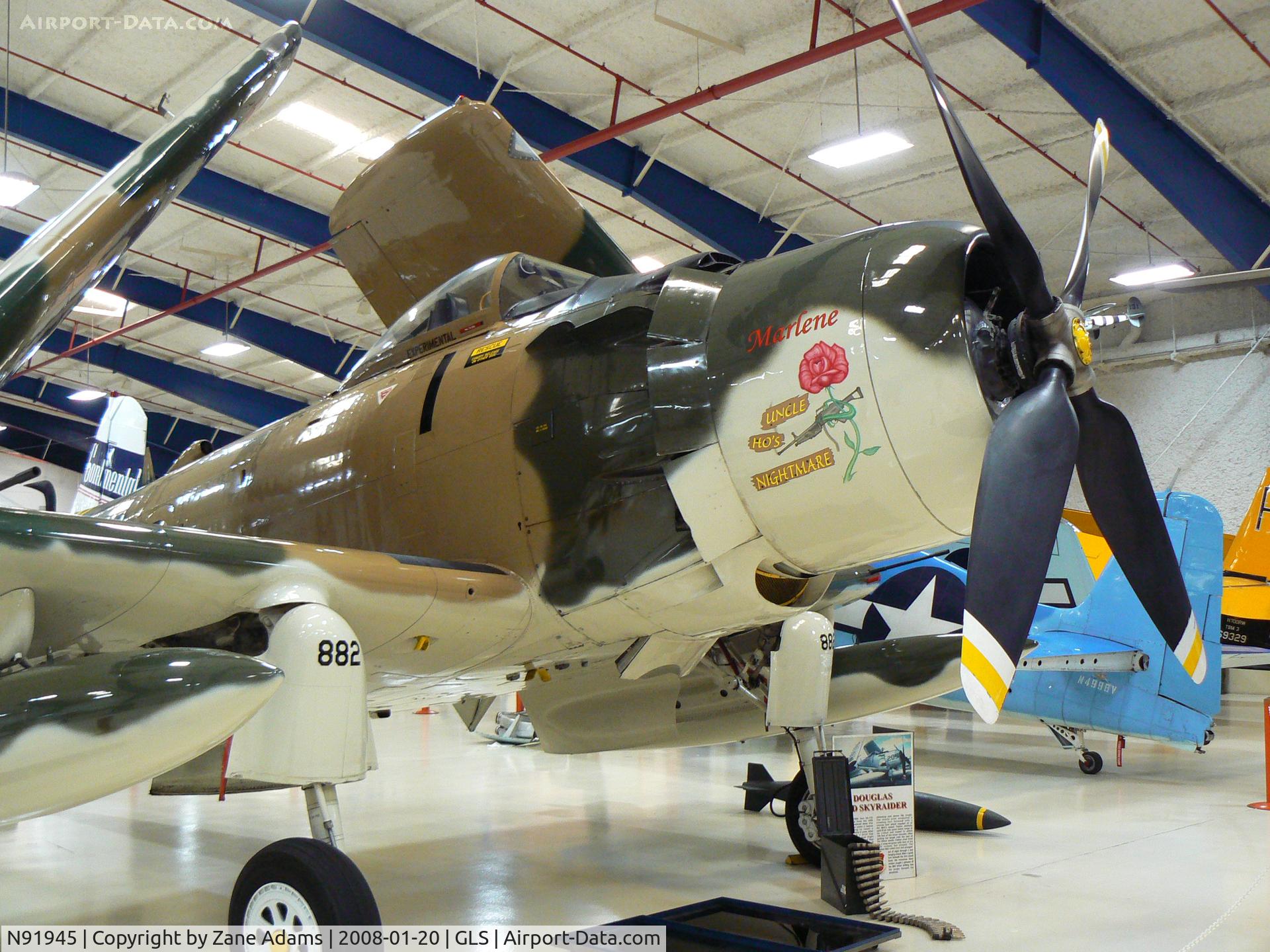 N91945, 1952 Douglas AD4-DW C/N 126882-SF85, Lone Star Flight Museum