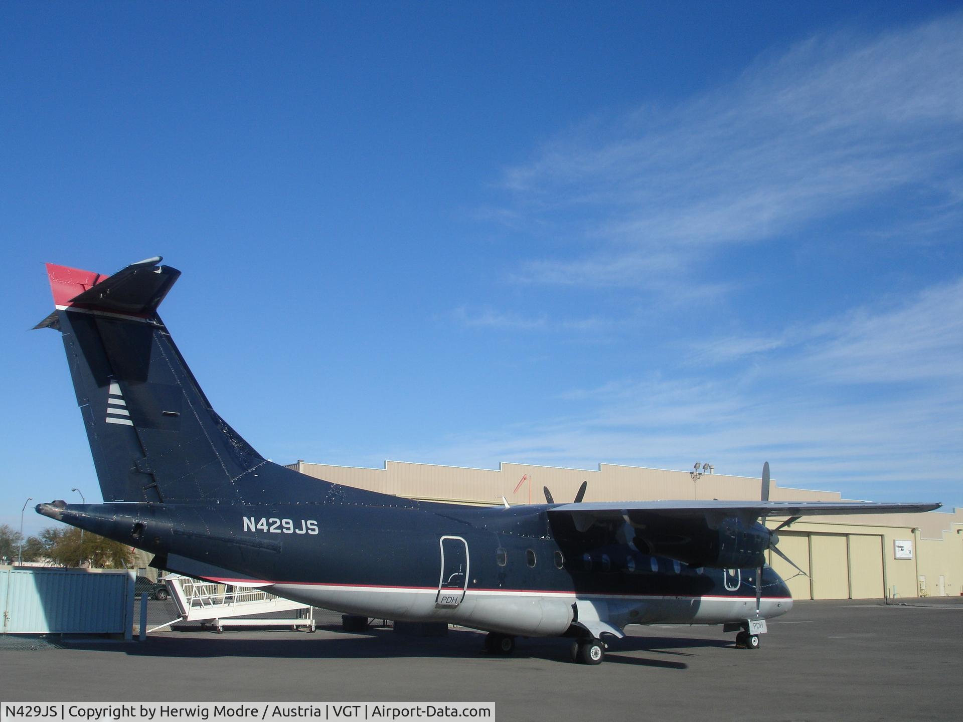 N429JS, 1995 Dornier 328-100 C/N 3043, North LAs Vegas Airport