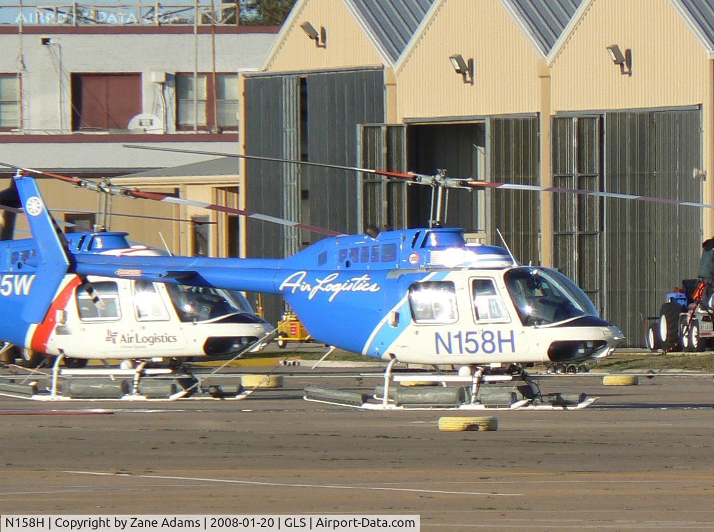 N158H, 1980 Bell 206B JetRanger III C/N 2974, Offshore transport,  Galveston, TX