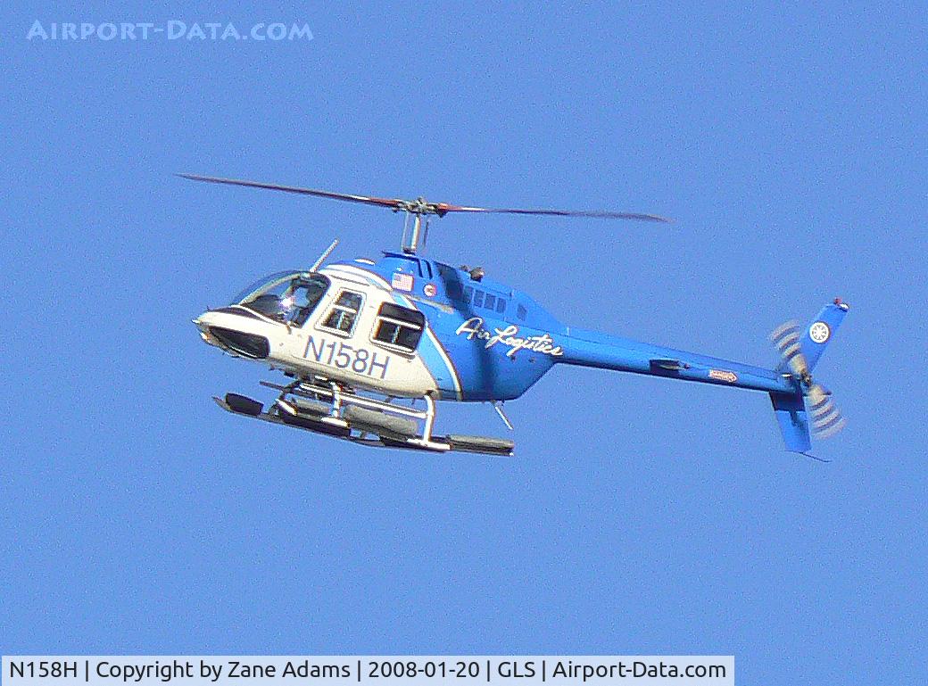 N158H, 1980 Bell 206B JetRanger III C/N 2974, Offshore transport,  Galveston, TX