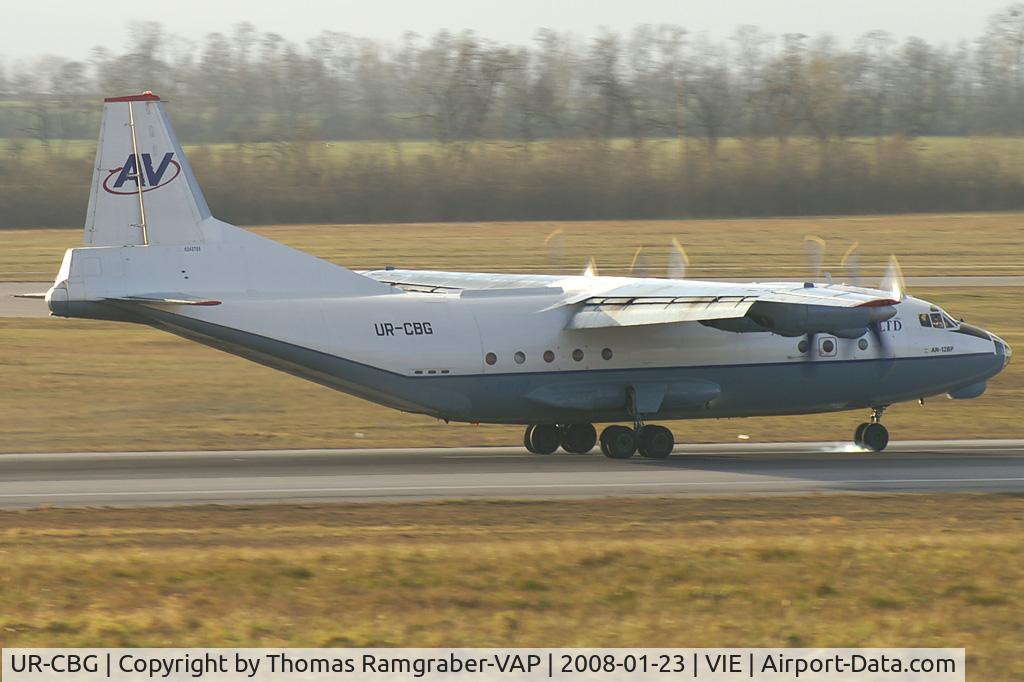UR-CBG, 1966 Antonov An-12BK C/N 6343705, Aerovis Antonov 12