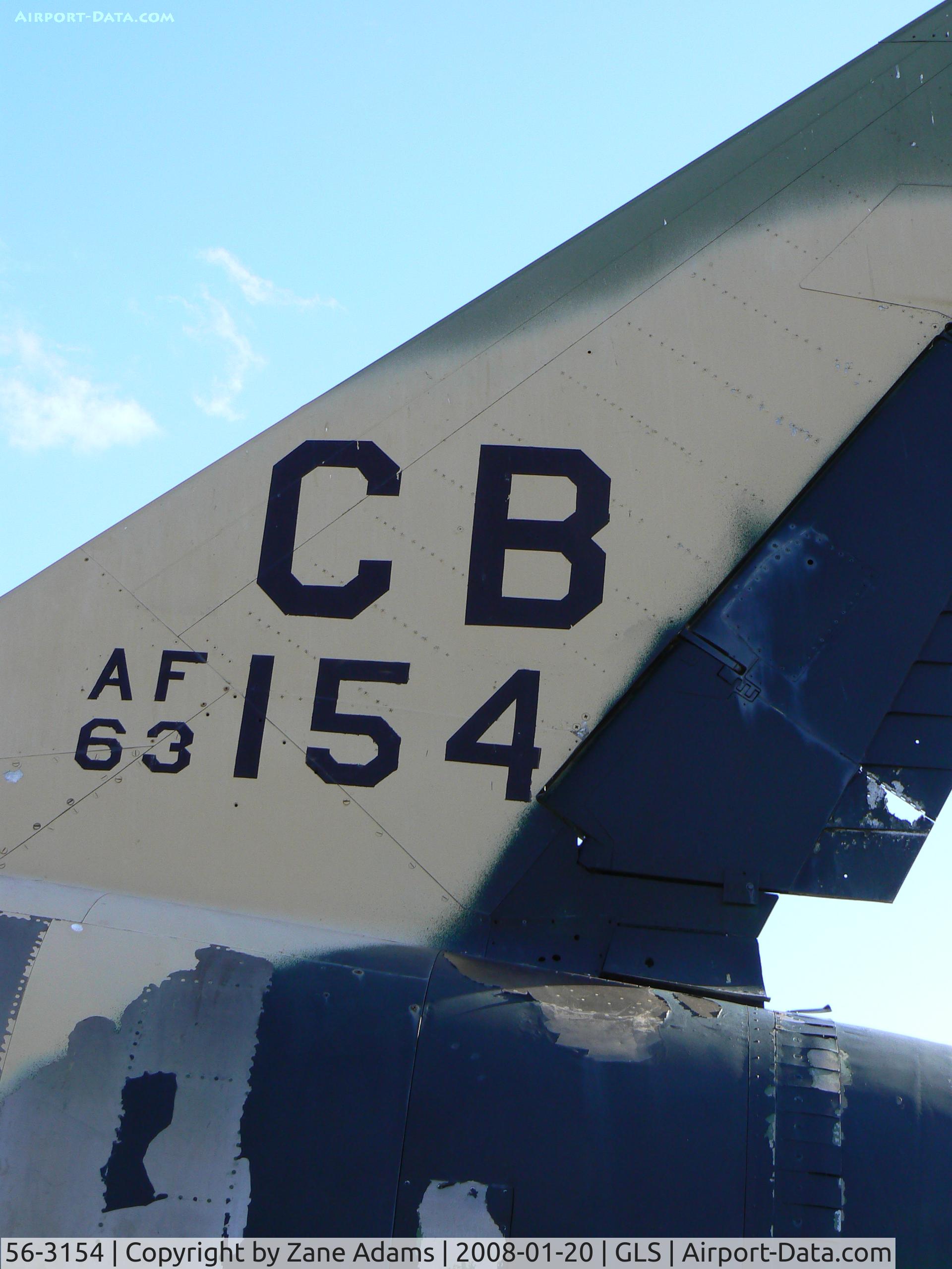 56-3154, 1956 North American F-100D Super Sabre C/N 235-350, Lone Star Flight Museum