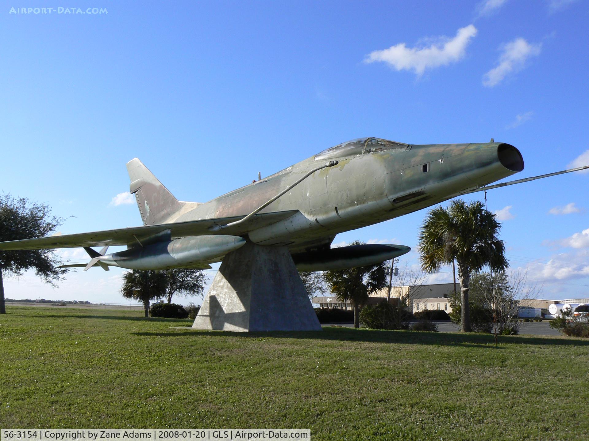 56-3154, 1956 North American F-100D Super Sabre C/N 235-350, Lone Star Flight Museum