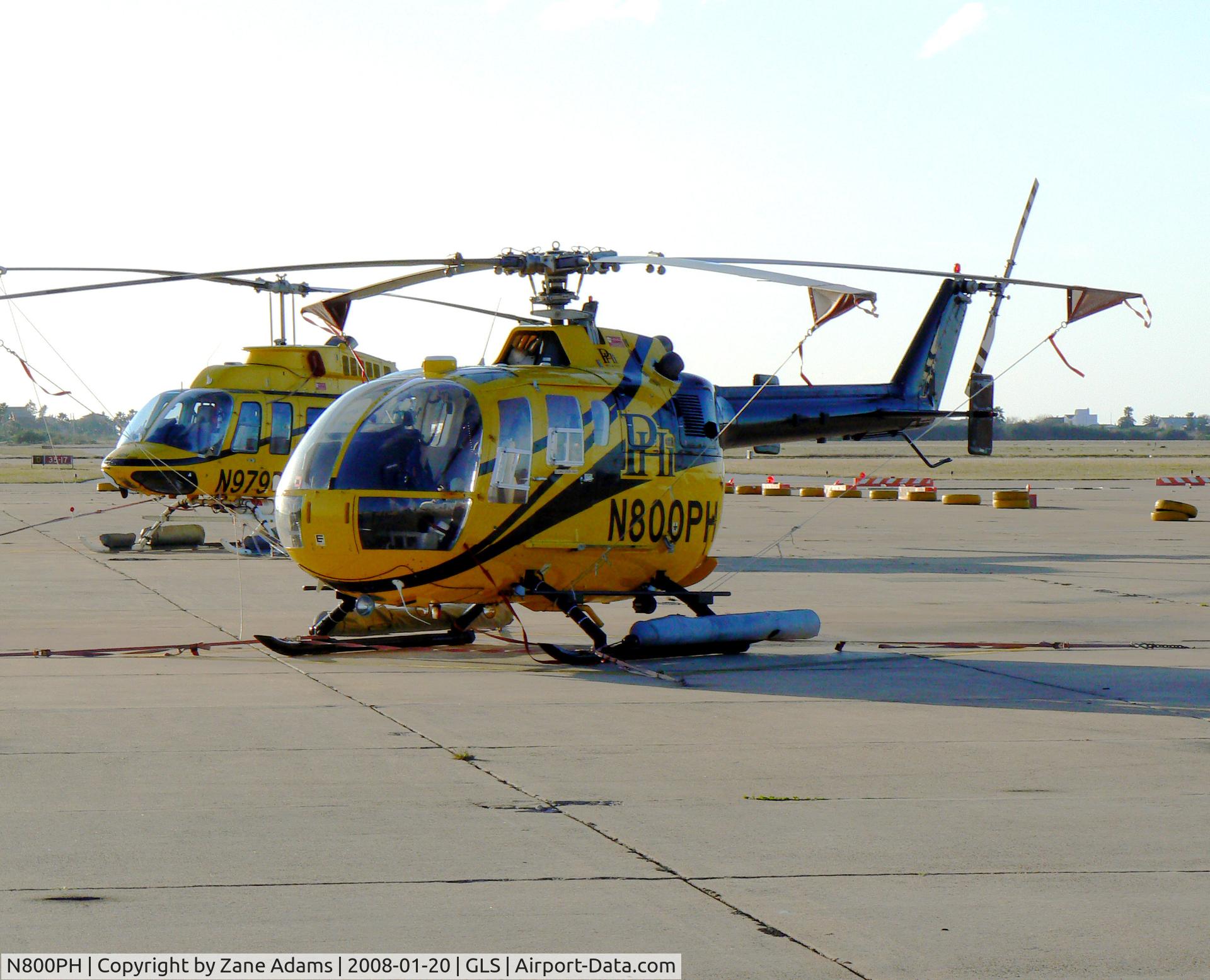 N800PH, 1988 MBB Bo-105CBS C/N S-800, Offshore transport,  Galveston, TX