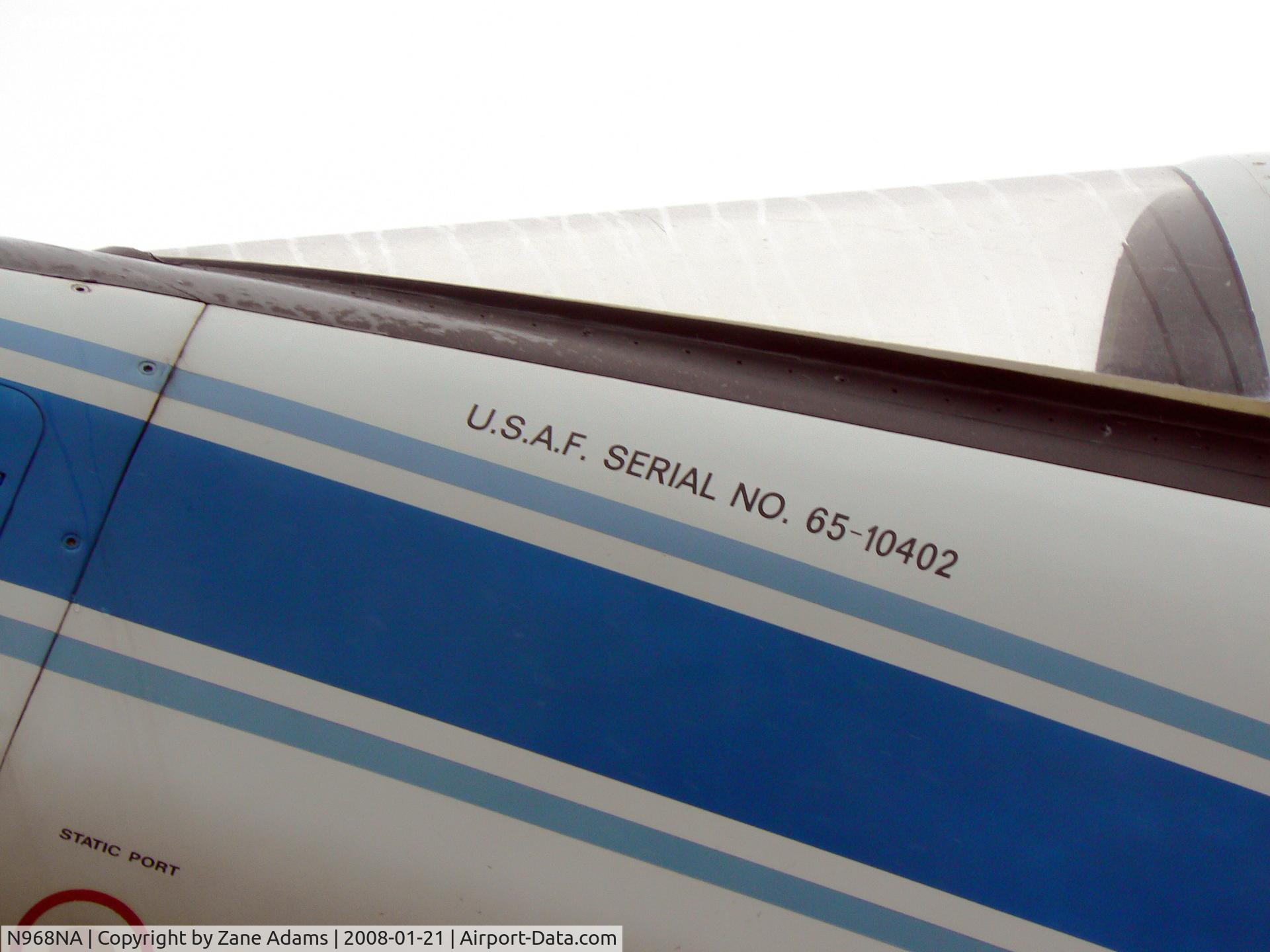 N968NA, 1965 Northrop T-38A C/N 65-10402, On Display at Johnson Space Center - Houston, TX