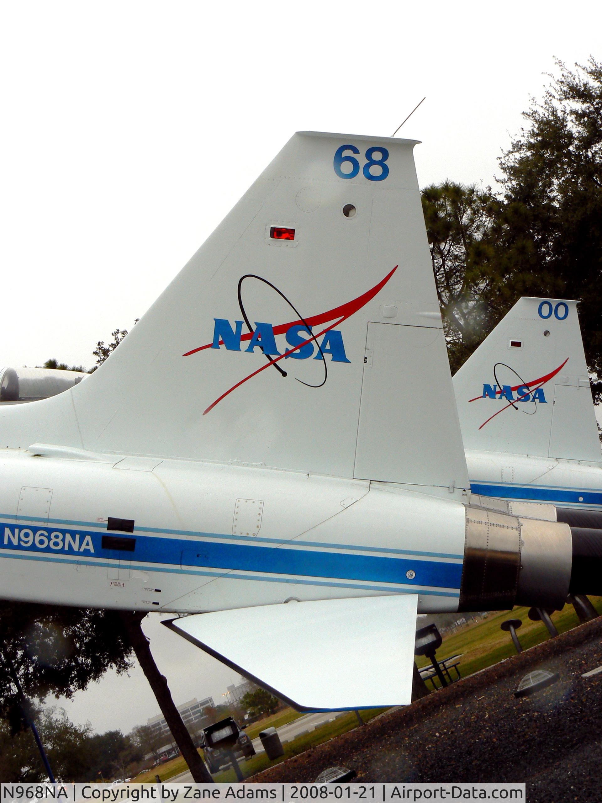 N968NA, 1965 Northrop T-38A C/N 65-10402, On Display at Johnson Space Center - Houston, TX
