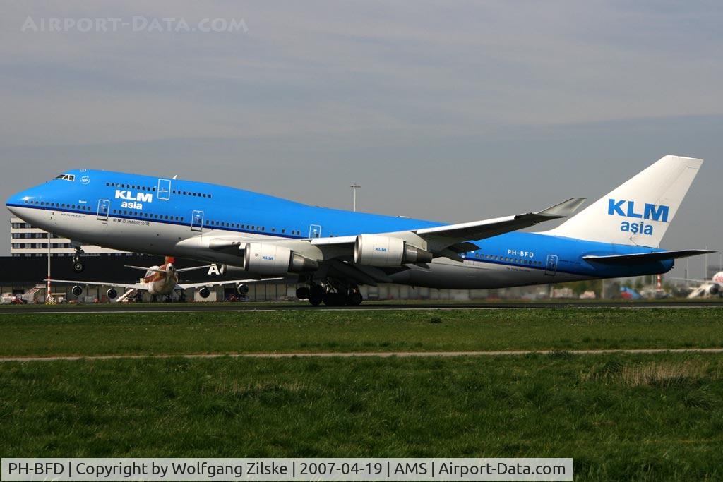 PH-BFD, 1989 Boeing 747-406BC C/N 24001, visitor
