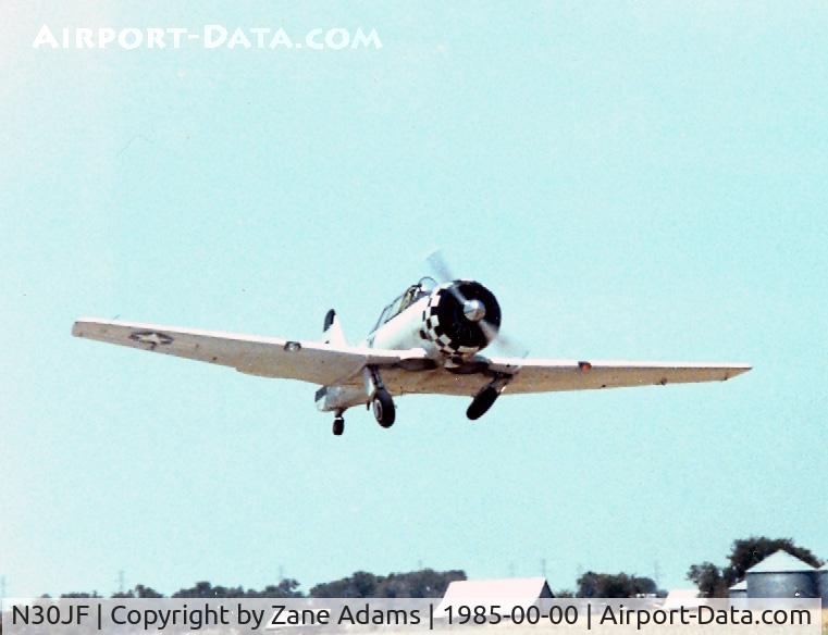 N30JF, 1958 North American SNJ-5 Texan C/N 44009, North American AT-6 / SNJ