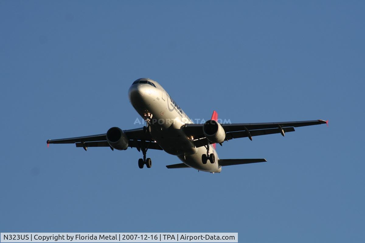 N323US, 1992 Airbus A320-211 C/N 272, Northwest