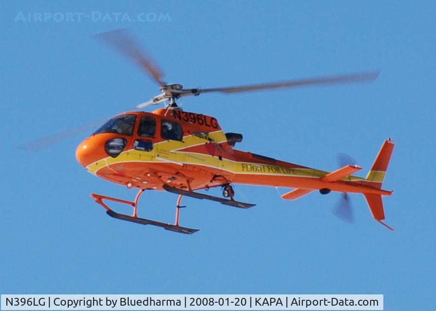 N396LG, 2000 Eurocopter AS-350B-3 Ecureuil Ecureuil C/N 3336, Approach to KAPA