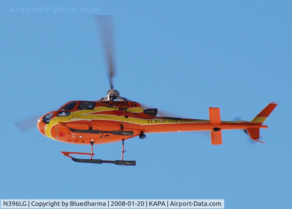 N396LG, 2000 Eurocopter AS-350B-3 Ecureuil Ecureuil C/N 3336, Approach to KAPA