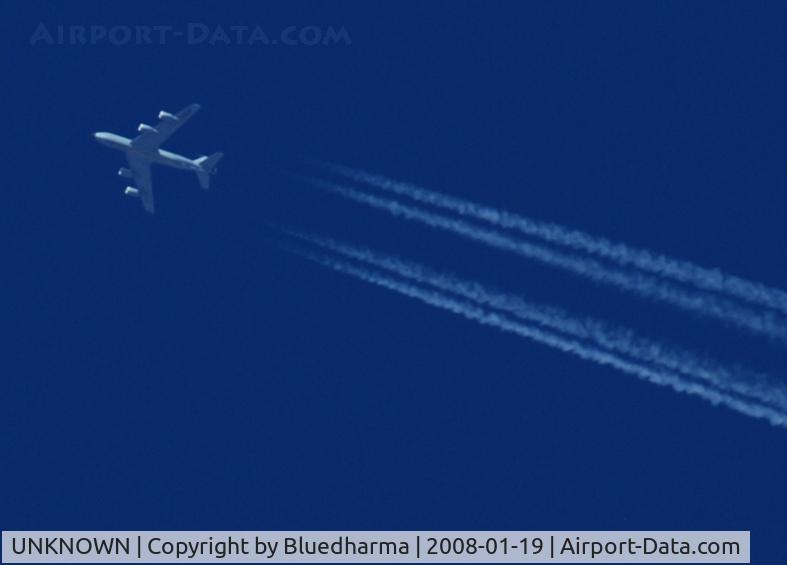 UNKNOWN, , KC-135 flys over Columbine High School Littleton Colorado.
