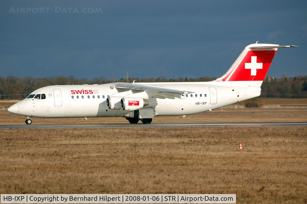 HB-IXP, 1996 British Aerospace Avro 146-RJ100 C/N E3283, Swiss