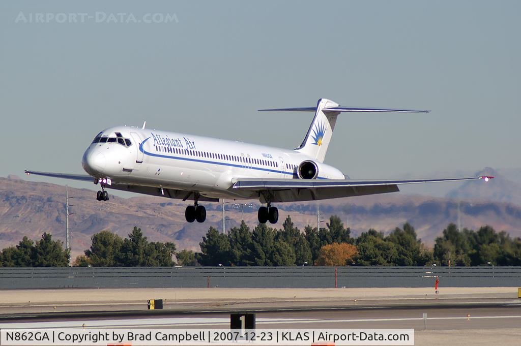 N862GA, 1987 McDonnell Douglas MD-83 (DC-9-83) C/N 49556, Allegiant Air / 1987 McDonnell Douglas DC-9-83(MD-83)
