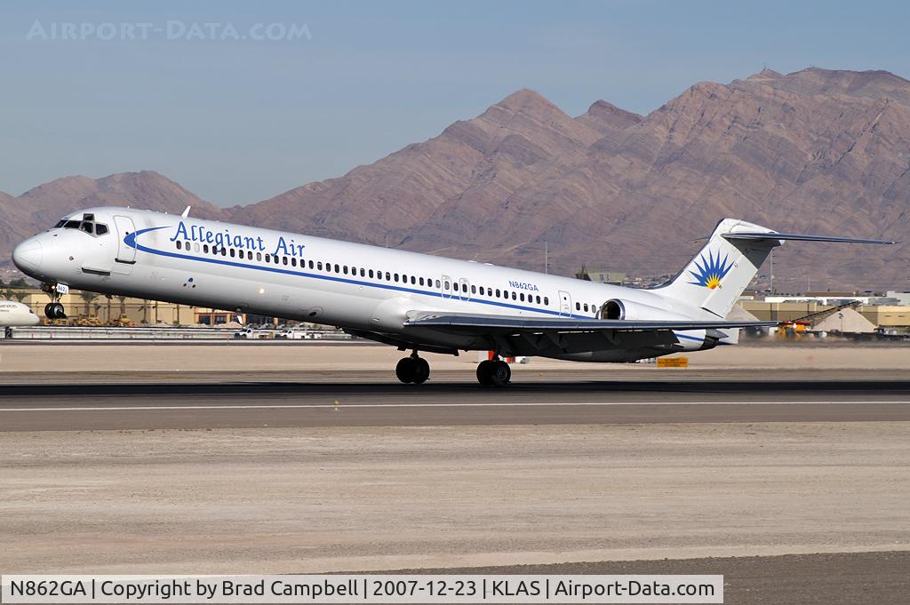 N862GA, 1987 McDonnell Douglas MD-83 (DC-9-83) C/N 49556, Allegiant Air / 1987 McDonnell Douglas DC-9-83(MD-83)