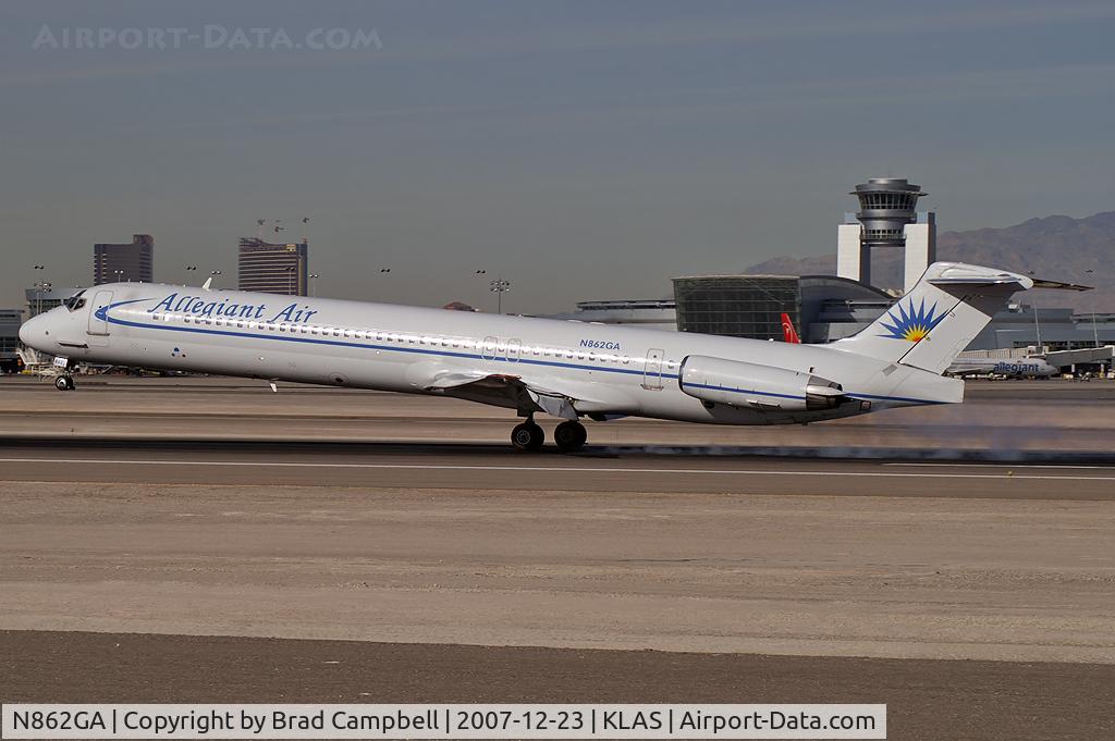 N862GA, 1987 McDonnell Douglas MD-83 (DC-9-83) C/N 49556, Allegiant Air / 1987 McDonnell Douglas DC-9-83(MD-83)