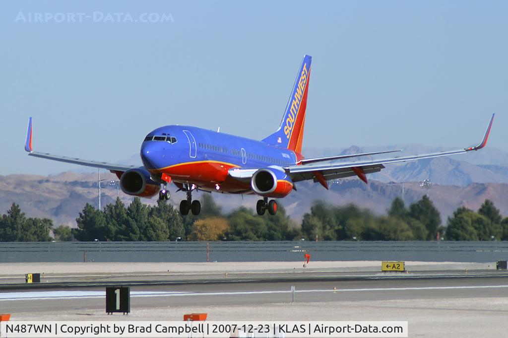 N487WN, 2004 Boeing 737-7H4 C/N 33854, Southwest Airlines / 2004 Boeing 737-7H4