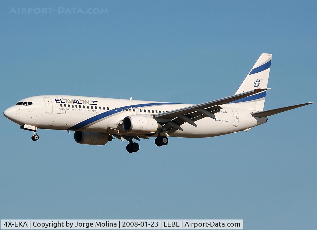4X-EKA, 1999 Boeing 737-858 C/N 29957, 