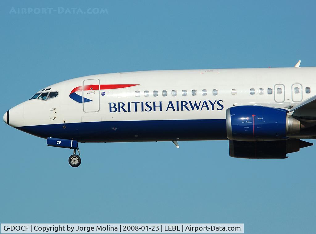 G-DOCF, 1991 Boeing 737-436 C/N 25407, 