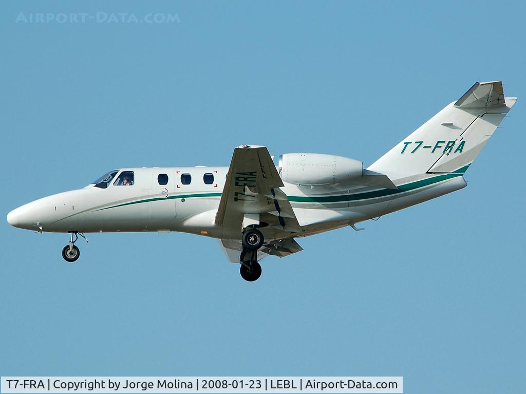 T7-FRA, 2006 Cessna 525 CitationJet CJ1+ C/N 525-0628, 