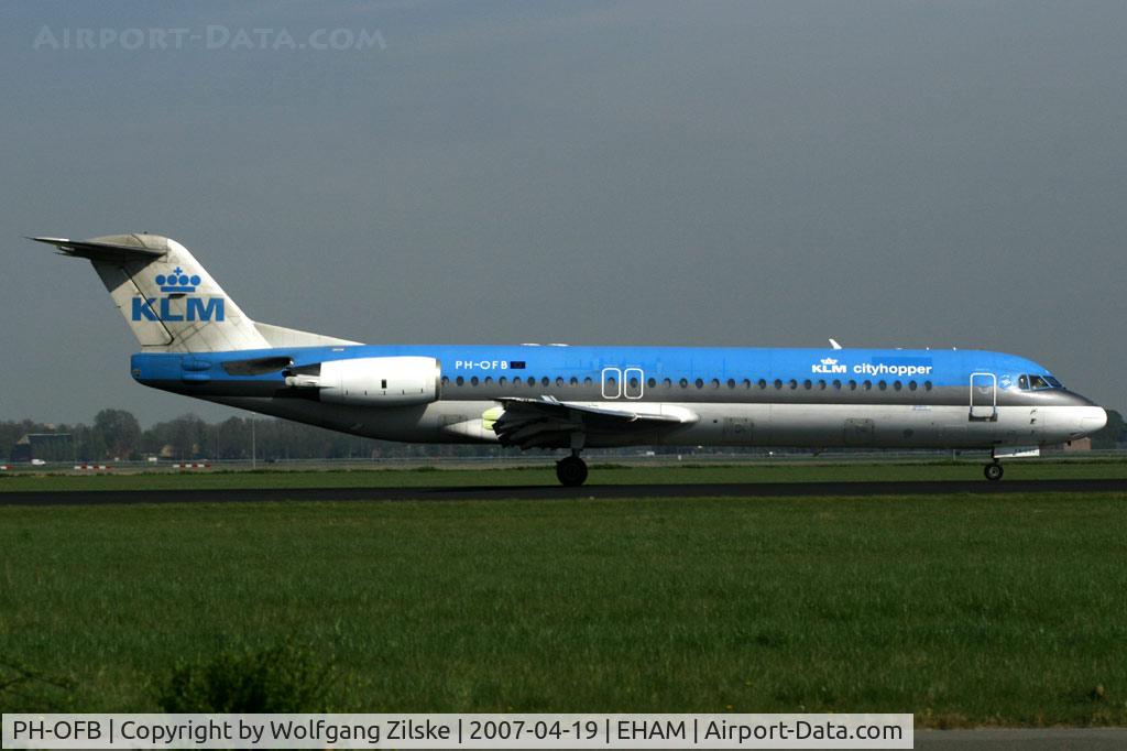 PH-OFB, 1989 Fokker 100 (F-28-0100) C/N 11247, visitor