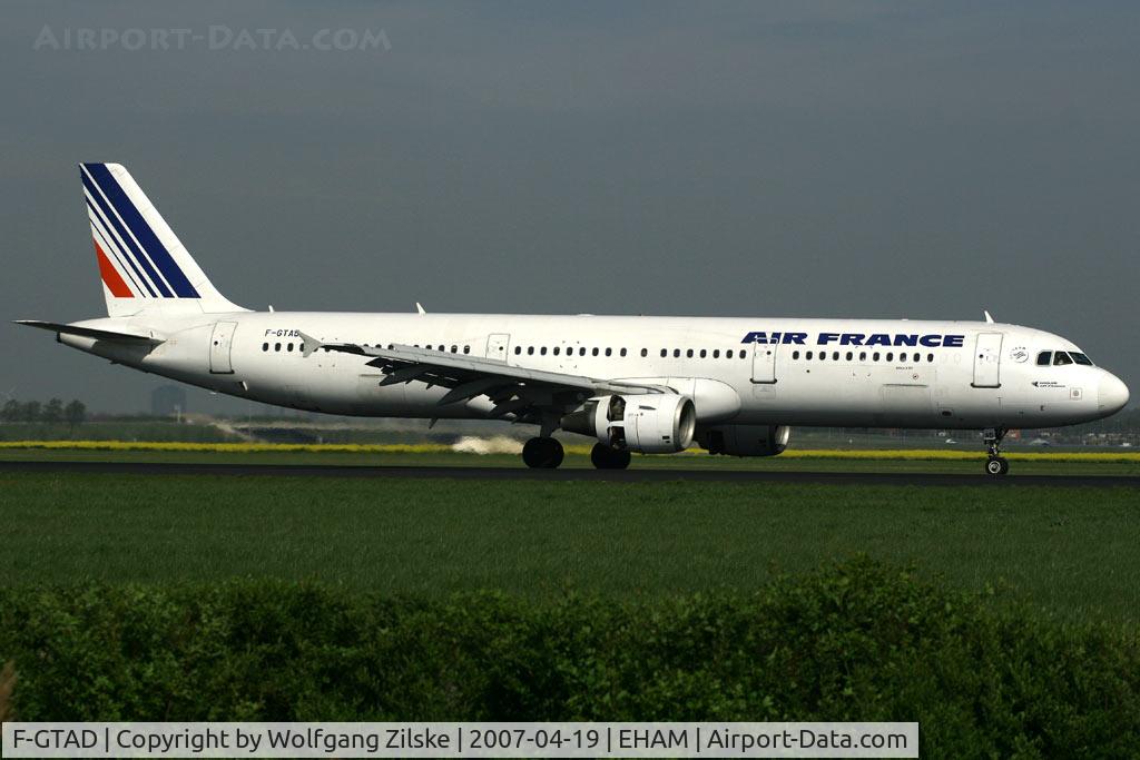 F-GTAD, 1998 Airbus A321-211 C/N 0777, visitor