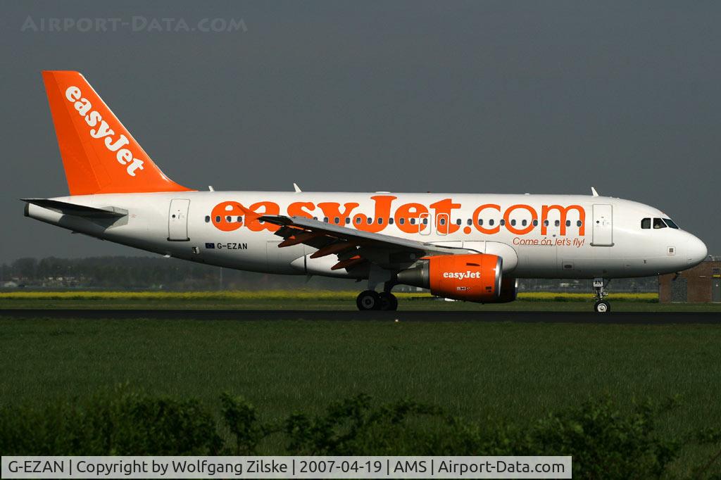 G-EZAN, 2006 Airbus A319-111 C/N 2765, visitor