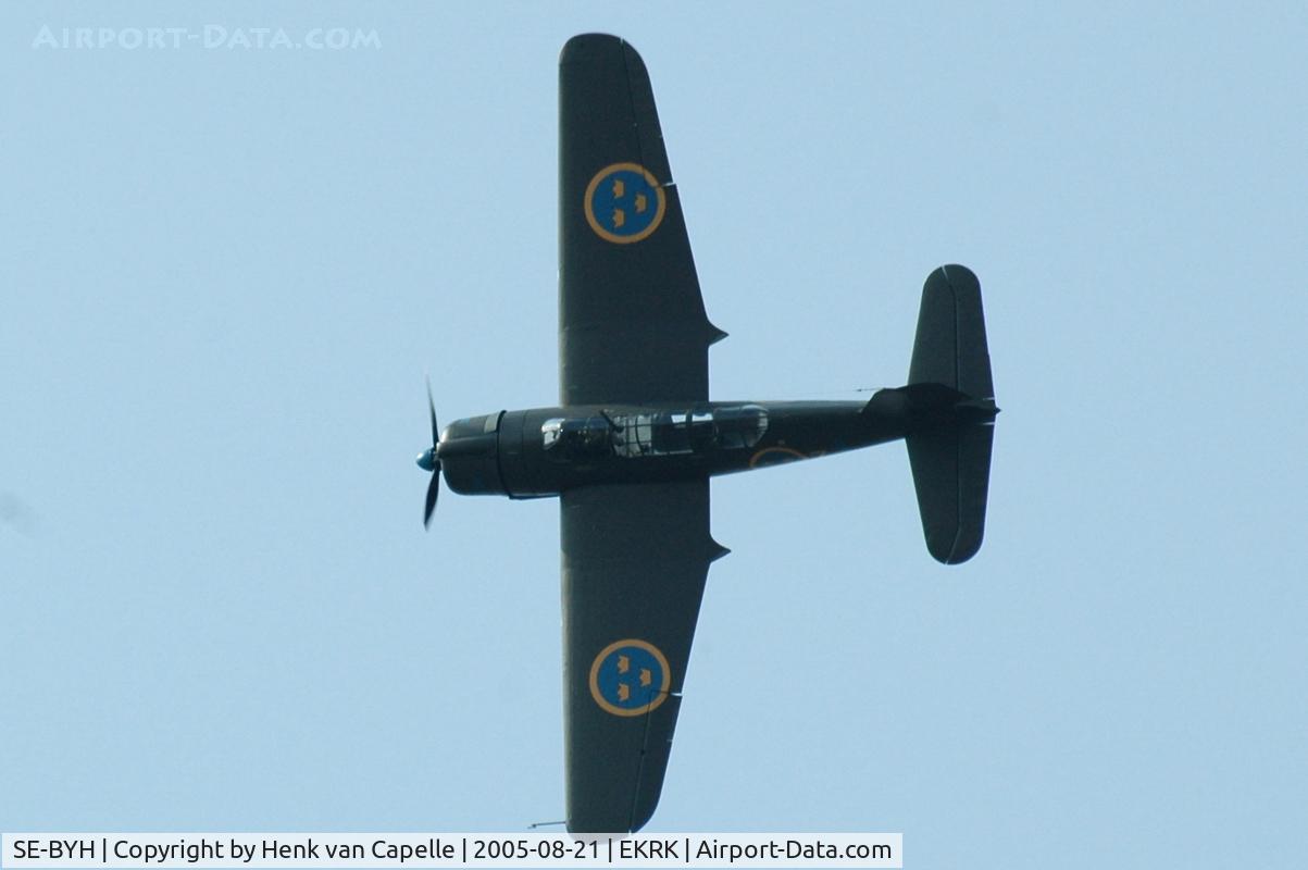 SE-BYH, 1943 Saab B17A C/N 17239, Original Saab B17 bomber, owned by the Swedish Air Force Museum (Flygvapenmuseum).