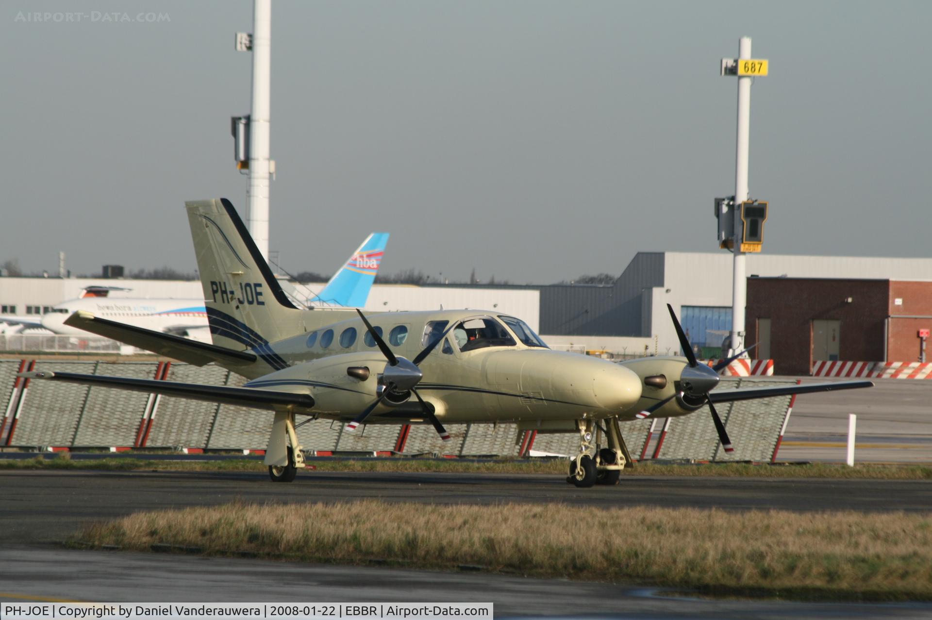 PH-JOE, 1983 Cessna 425 Corsair C/N 425-0168, parked on ABELAG apron