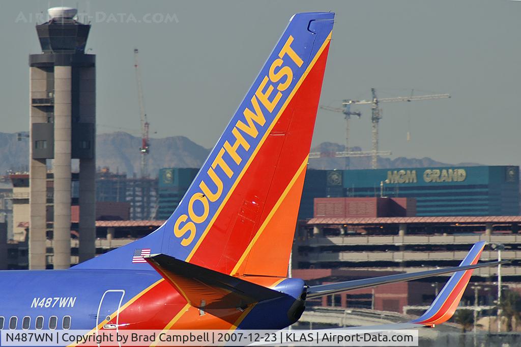 N487WN, 2004 Boeing 737-7H4 C/N 33854, Southwest Airlines / 2004 Boeing 737-7H4