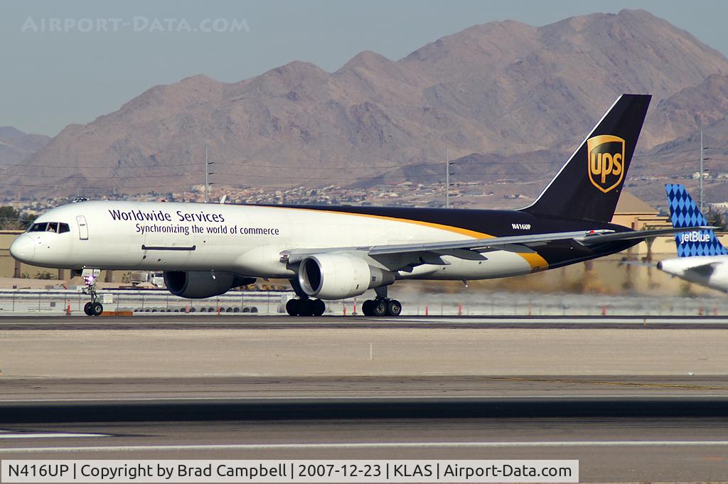 N416UP, 1990 Boeing 757-24APF C/N 23903, United Parcel Service - UPS / 1990 Boeing 757-24APF