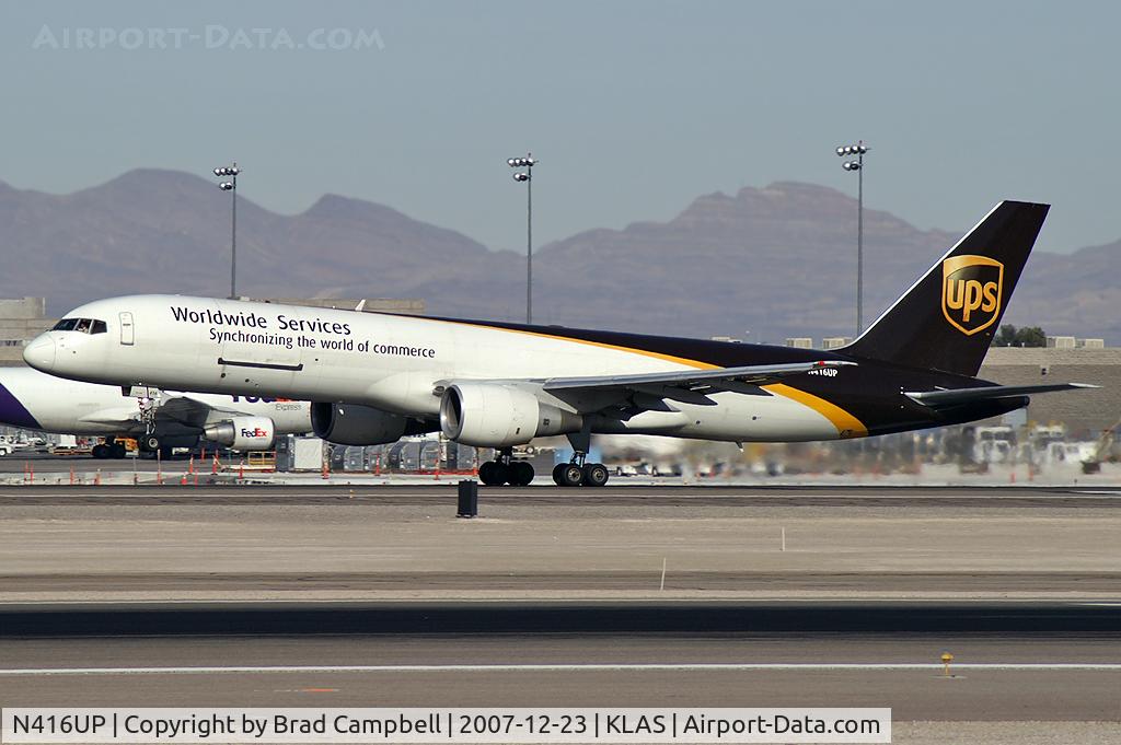 N416UP, 1990 Boeing 757-24APF C/N 23903, United Parcel Service - UPS / 1990 Boeing 757-24APF
